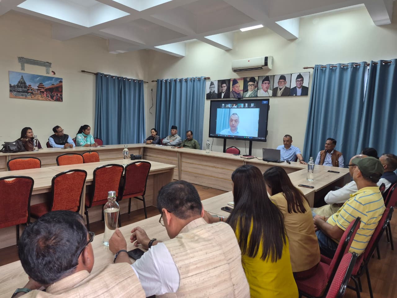 सामाजिक सद्भाव र शान्ति सुरक्षाका लागि कांग्रेसको पहल, सभापति गगन थापाद्वारा भर्चुअल संवाद