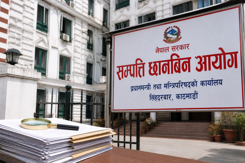 सम्पत्ति विवरण सङ्कलन र छानबिन स्थगित