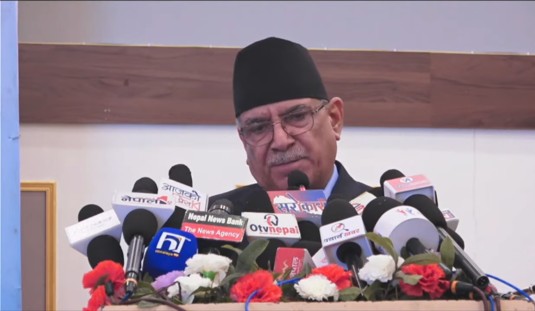 भदौको प्रतिक्रान्तिकारी परिघटनामा वैदेशिक दबाब र हस्तक्षेप प्रष्ट देखिएको छ : प्रचण्ड