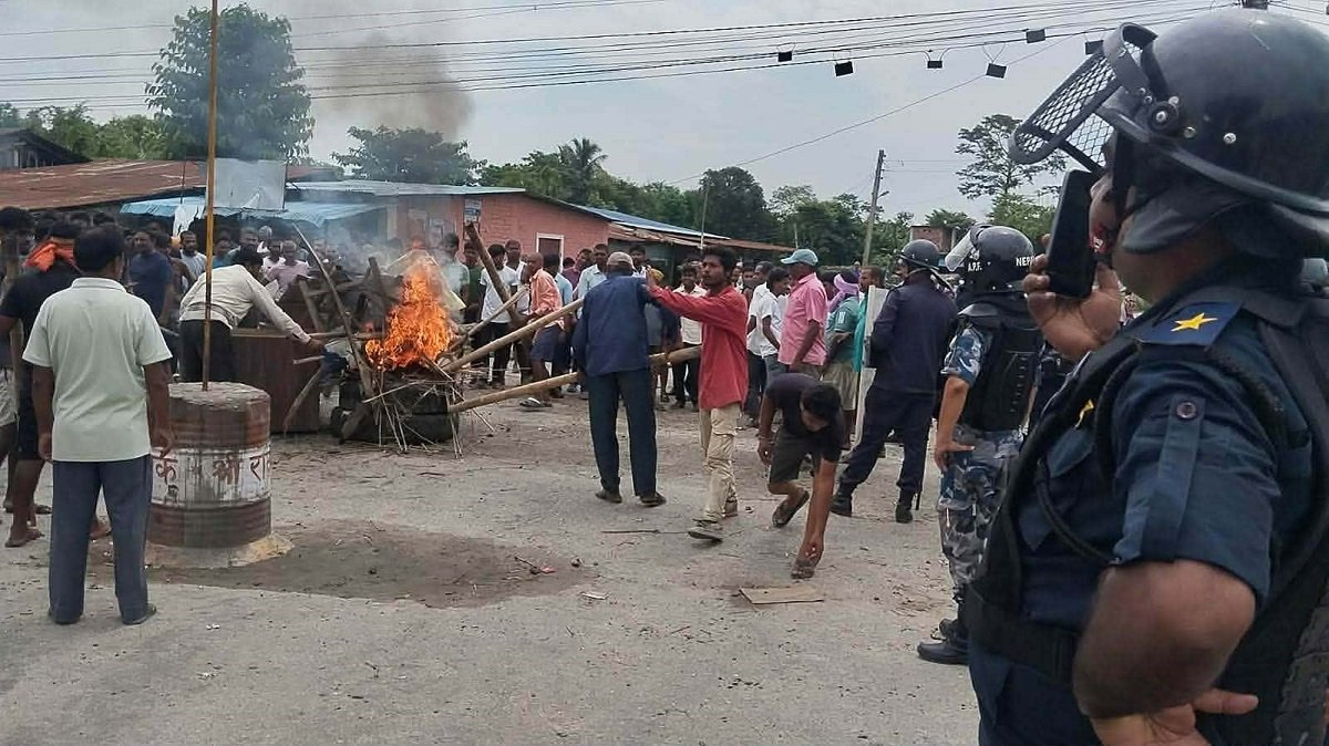 सुनसरी घटनाको विरोधमा राजविराजमा प्रदर्शन, दोषीमाथि कारबाहीको माग