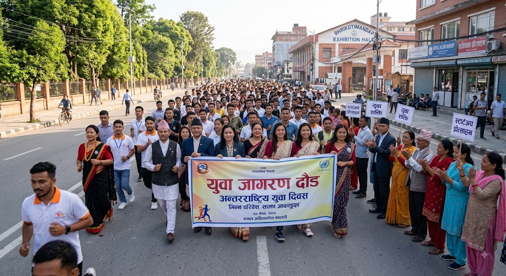 युवा उद्यमशीलता र रोजगारीमा केन्द्रित भएर अन्तर्राष्ट्रिय युवा दिवस मनाइँदै
