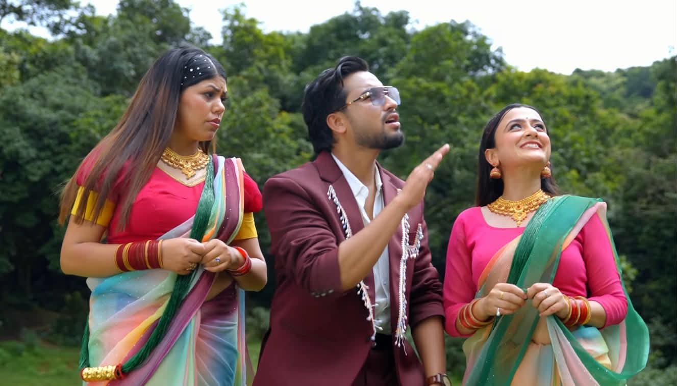 भावना आचार्यको ‘सर्लक्कै’मा सुरेश देवल र पुजन घिमिरेको आकर्षक अभिनय