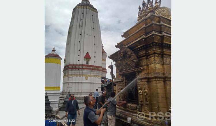 विश्व सम्पदा सूचीमा सूचीकृत स्वयम्भूमा सरसफाइ