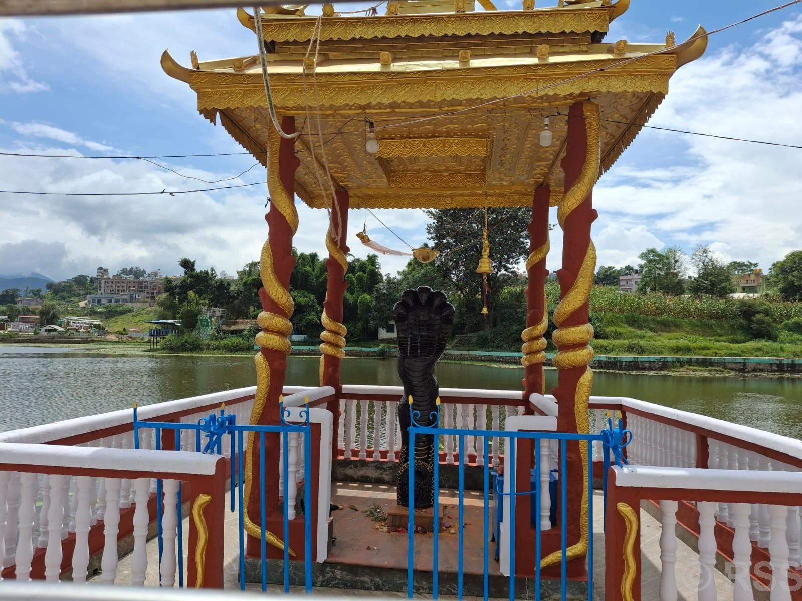 नागदहमा नागपञ्चमी मेलाको तयारी पूरा