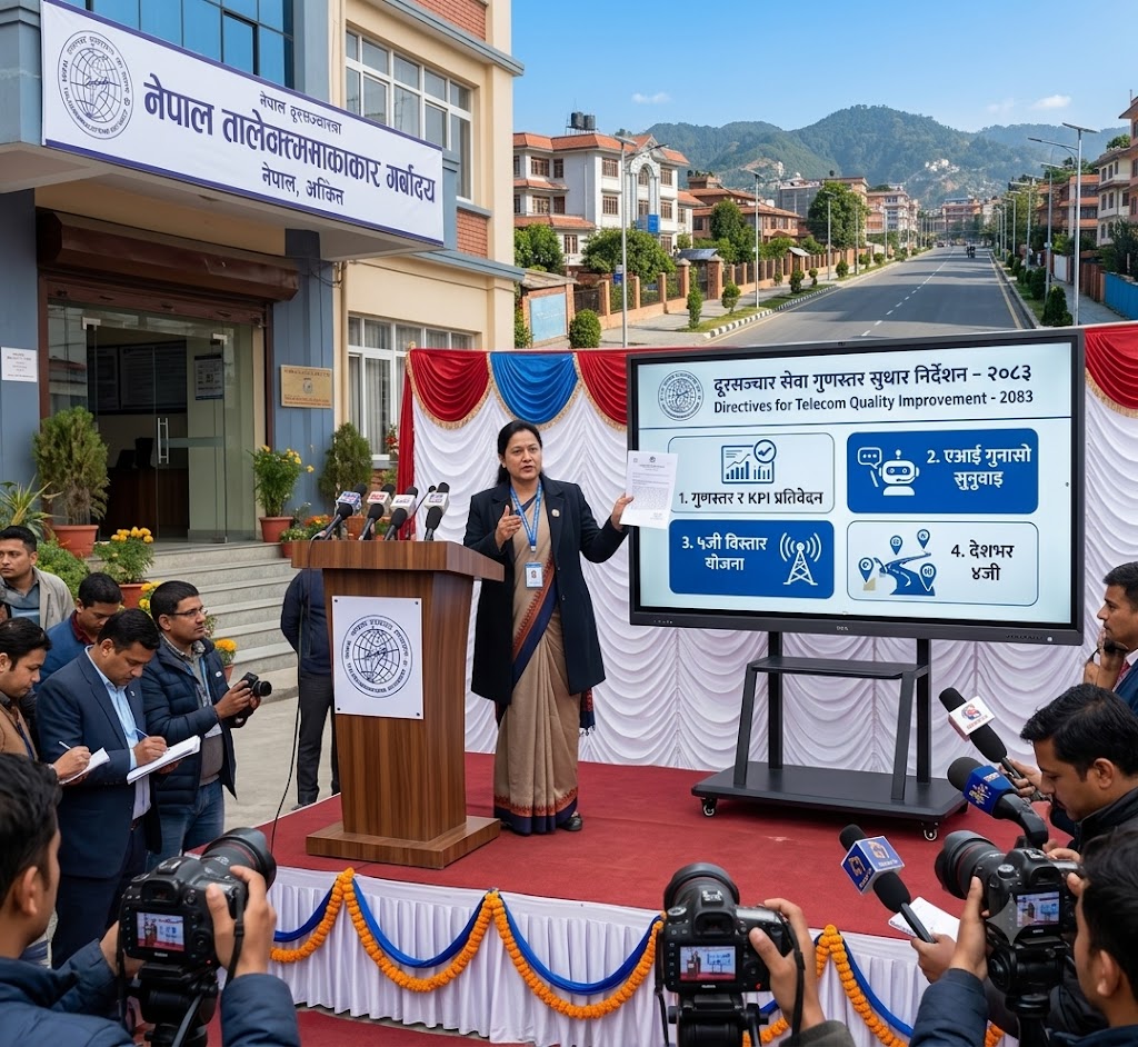 मोबाइल सेवाको गुणस्तर सुधार र ५ जी विस्तार गर्न प्राधिकरणको निर्देशन, गुनासो सुन्न ‘एआई’ प्रयोग गर्नुपर्ने
