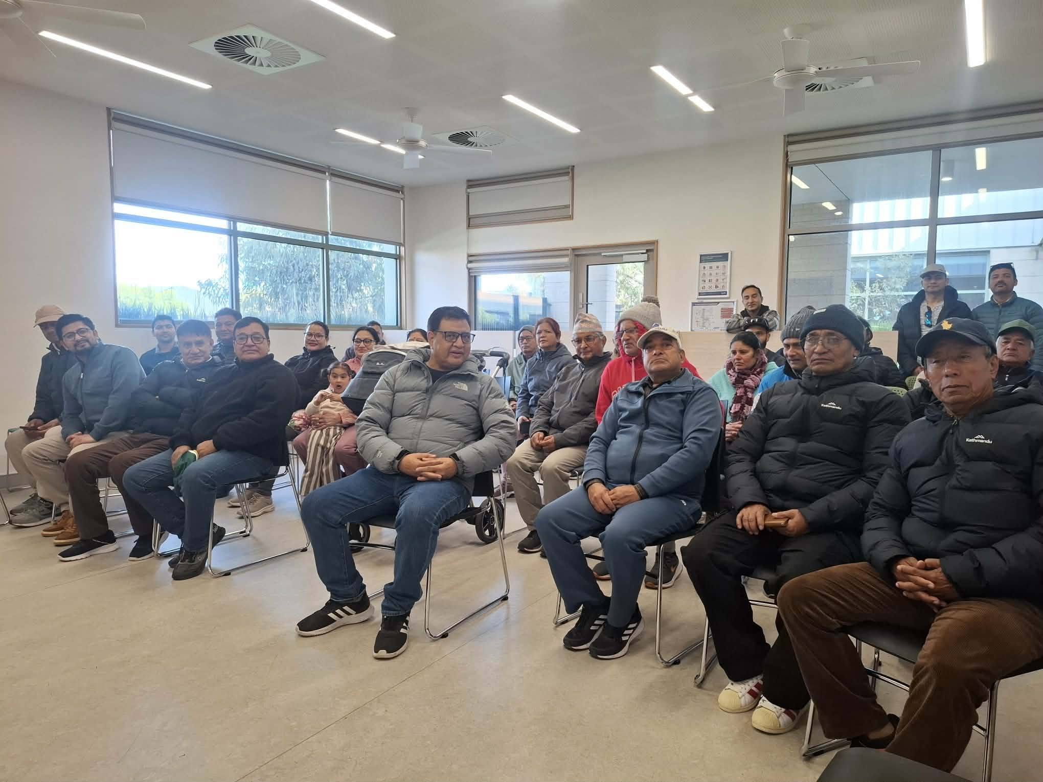 नेप्लिज सोसाइटी अफ काल्कालोको कार्यक्रममा हेल्प नेपाल नेटवर्कका अध्यक्ष बस्नेतको सम्वाेधन