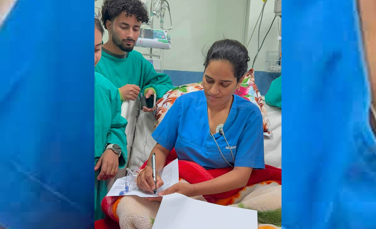 १९ बुँदे सहमतिपछि नर्स अभियन्ता ज्योति रानाभाटको अनसन अन्त्य