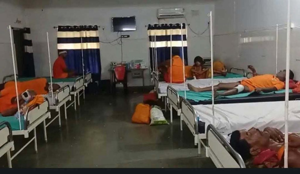 बाबाधाम गएका तीन तीर्थयात्रीको निधन, १२ घाइते