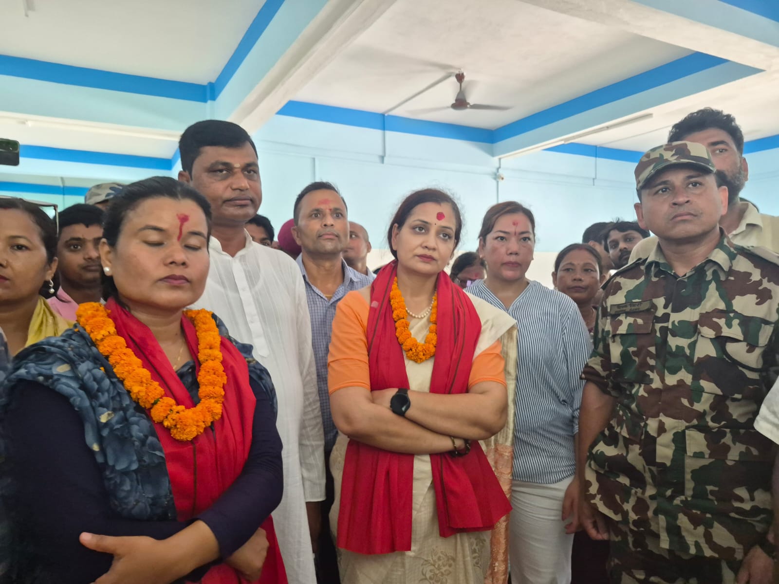 स्वास्थ्य मन्त्री मेहताद्वारा भारदह अस्पतालको निरीक्षण