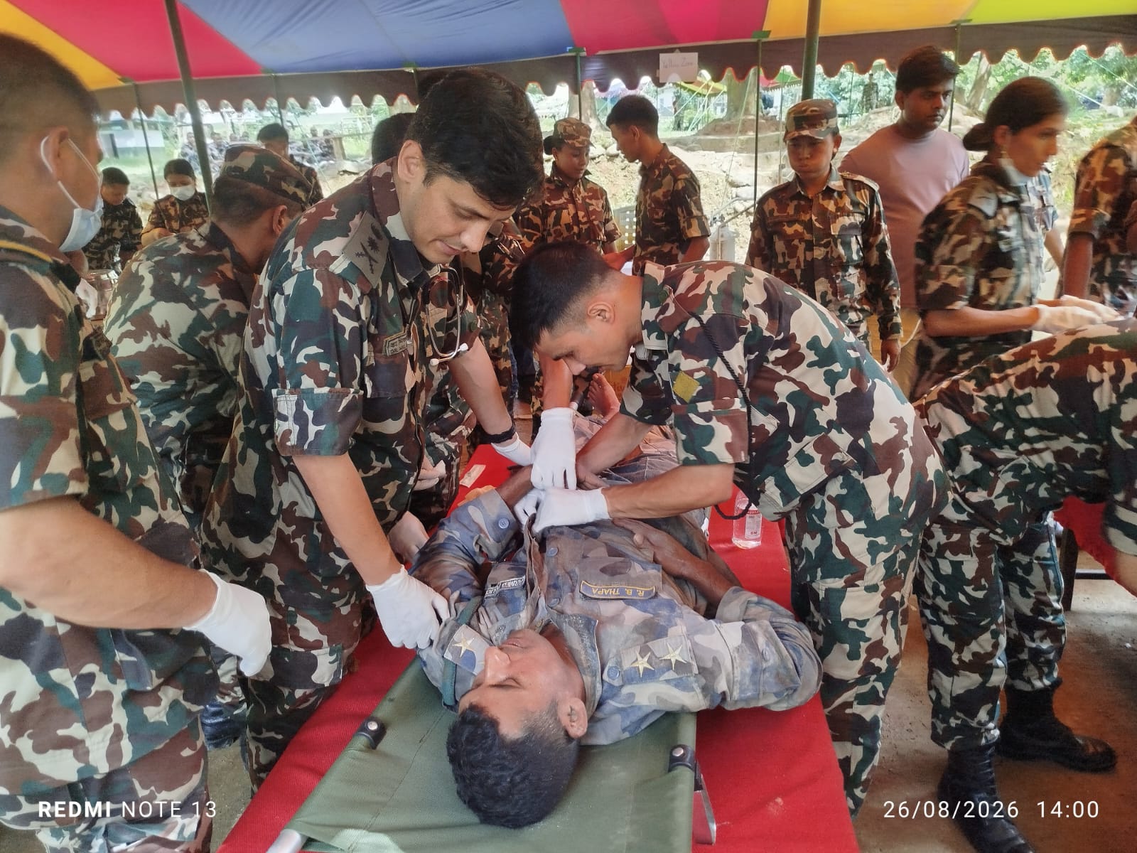 रसुवामा बाढीपछि उद्धार तीव्र, १५ हेलिकप्टर परिचालन