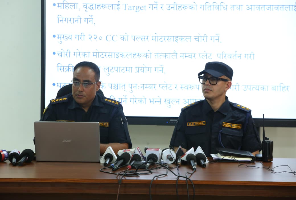 सिक्री लुटपाट र मोटरसाइकल चोरीमा संलग्न ‘कर्मा समूह’का नाइकेसहित पाँच जना पक्राउ