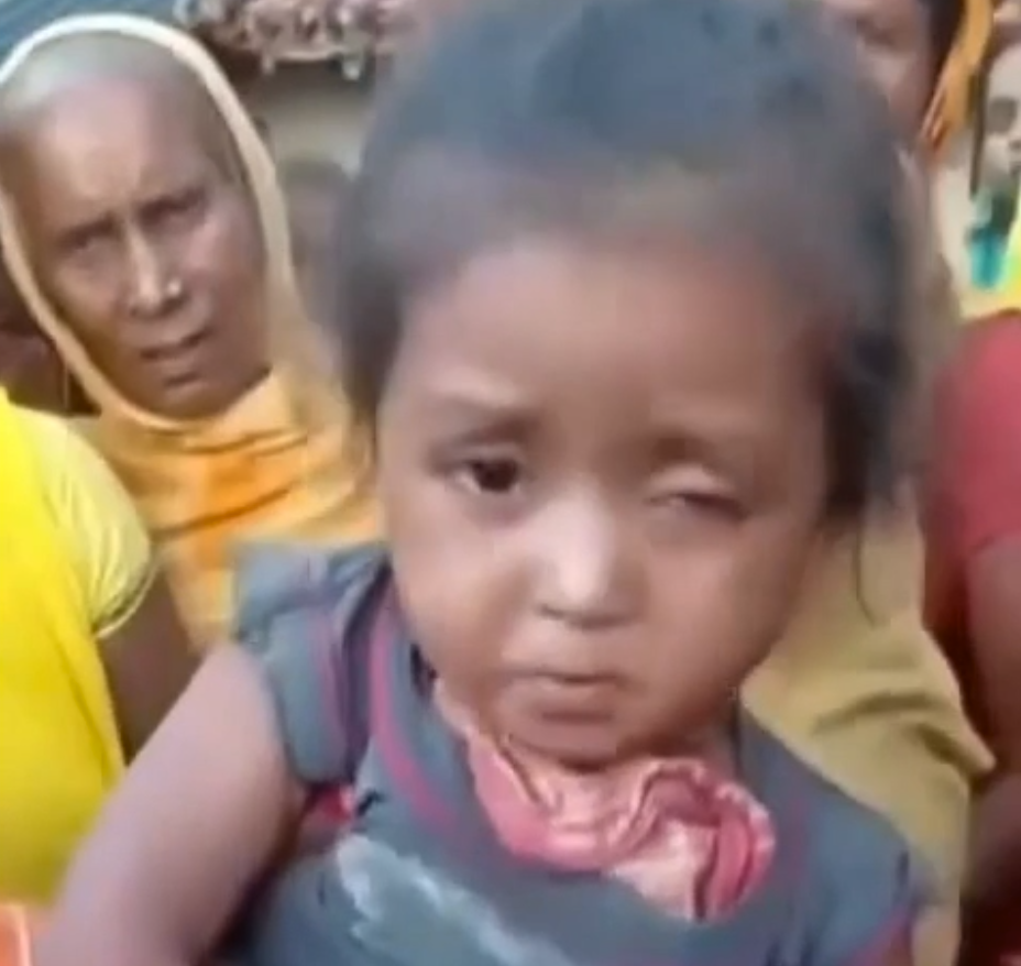 सकुशल भेटिइन बारामा हराएकी दुई वर्षीया बालिका 
