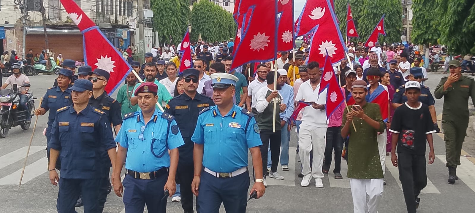 मकवानपुरलाई सद्भाव र जातीय द्वन्द्वमुक्त गर्ने सन्देशसहित हेटौंडामा बृहत् सद्भाव र्‍याली