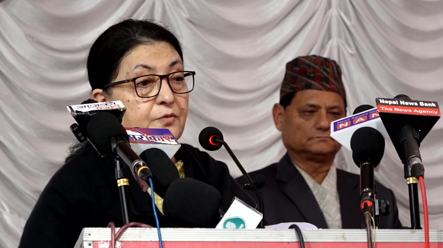 तुलसीलालले पार्टी निर्माणदेखि किसान आन्दोलनसम्म ऐतिहासिक भूमिका खेल्नुभयो : पूर्वराष्ट्रपति भण्डारी