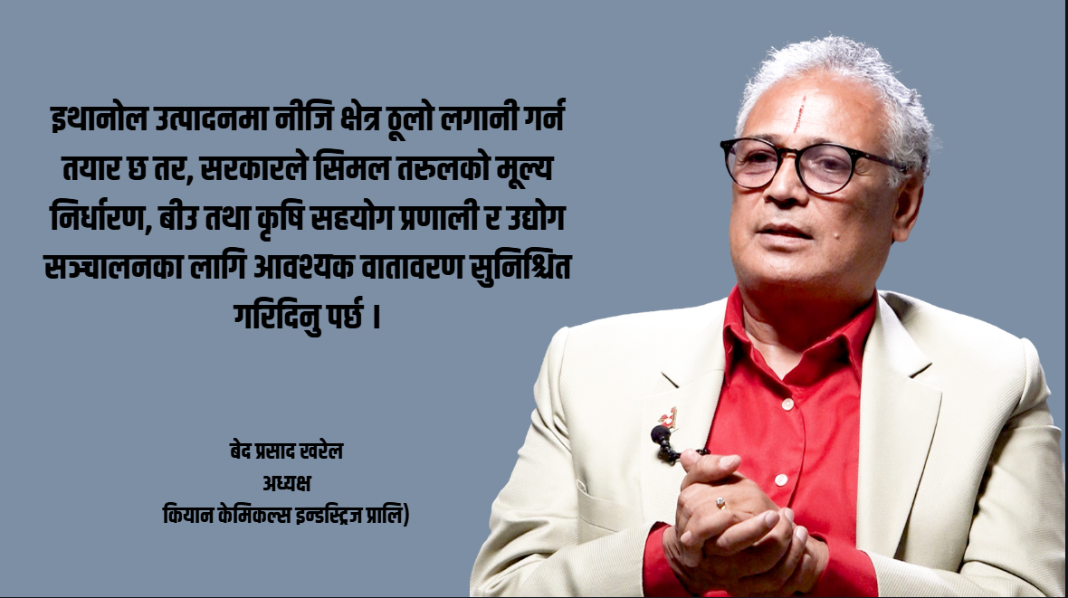 सिमल तरुलबाट इन्धन उत्पादनको तयारी: ११ अर्ब लगानी भित्र्याउन सरकारको ‘ग्यारेन्टी’ पर्खिँदै कियान
