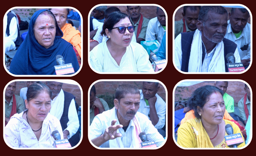 काठमाडौंका सडकमा बैंक तथा मिटरब्याजी पीडितको आवाज : ‘अब अत्याचार बन्द होस्’