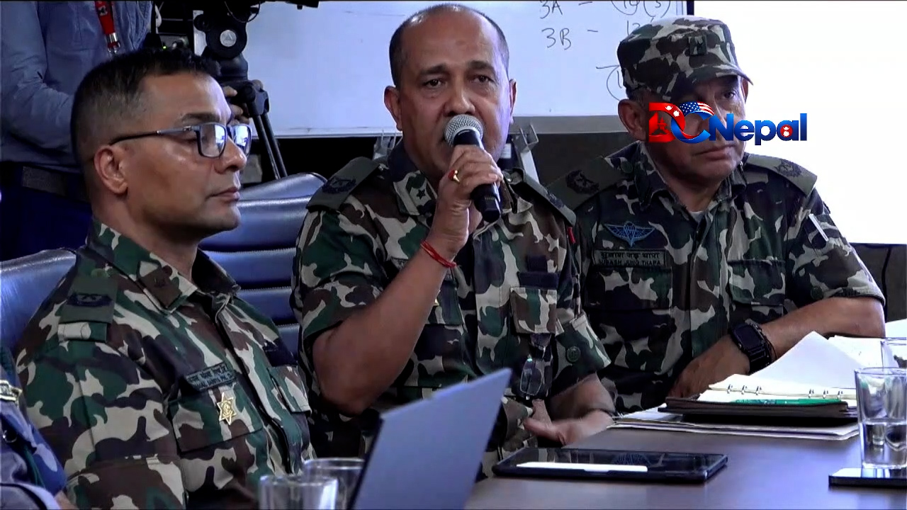 जलविद्युत आयोजनाका सुरुङ ‘ब्रेक थ्रु’ नभएसम्म खोजी जारी रहने नेपाली सेनाको प्रतिबद्धता