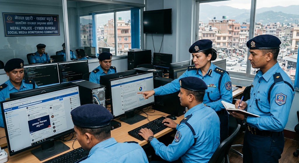सामाजिक सञ्जालमार्फत अफवाह फैलाउनेविरूद्ध प्रहरी निर्मम
