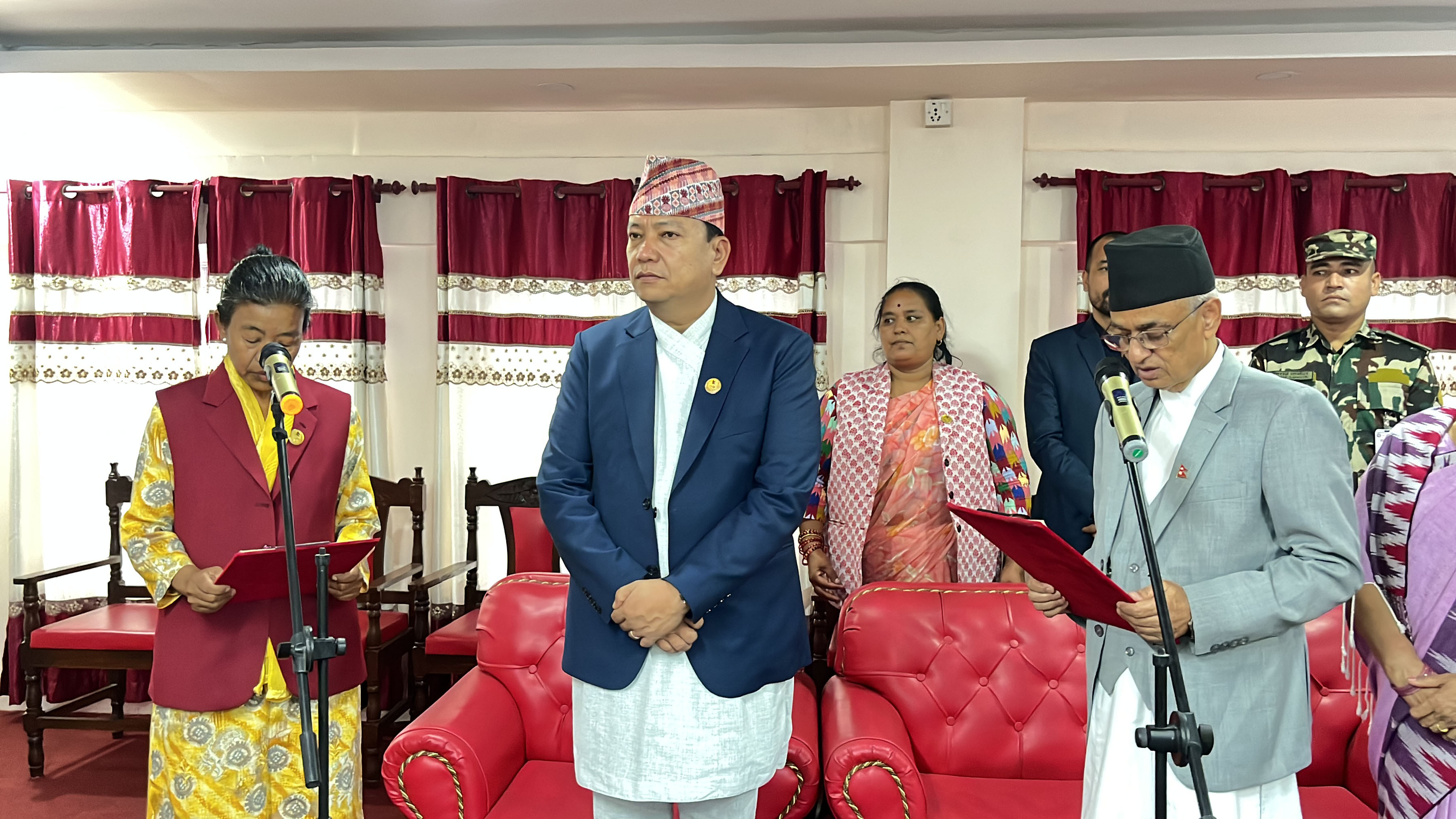 बागमती प्रदेश मन्त्रिपरिषद् विस्तार: रमा आलेमगर बनिन् कृषि तथा वातावरणमन्त्री