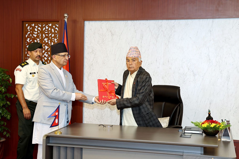 राष्ट्रिय समावेशी आयोगको वार्षिक प्रतिवेदन राष्ट्रपतिसमक्ष पेश