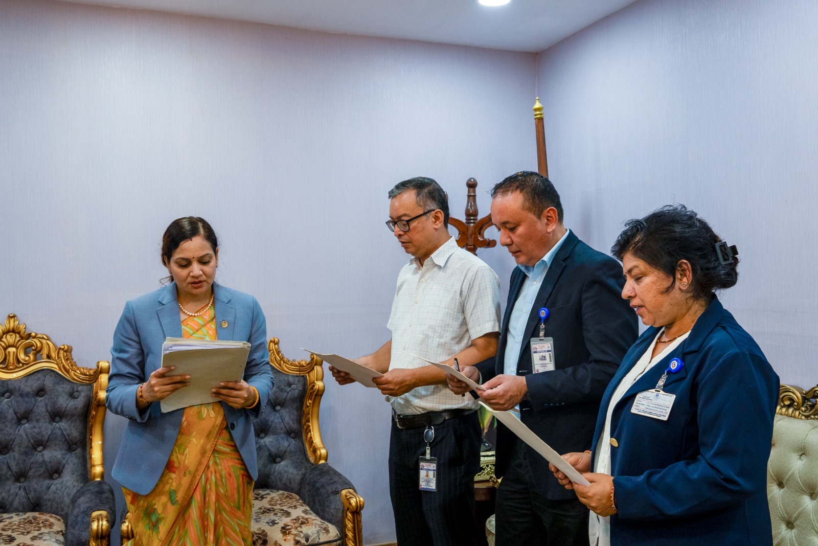 चिकित्सा विज्ञान राष्ट्रिय प्रतिष्ठानमा तीन पदाधिकारी नियुक्त