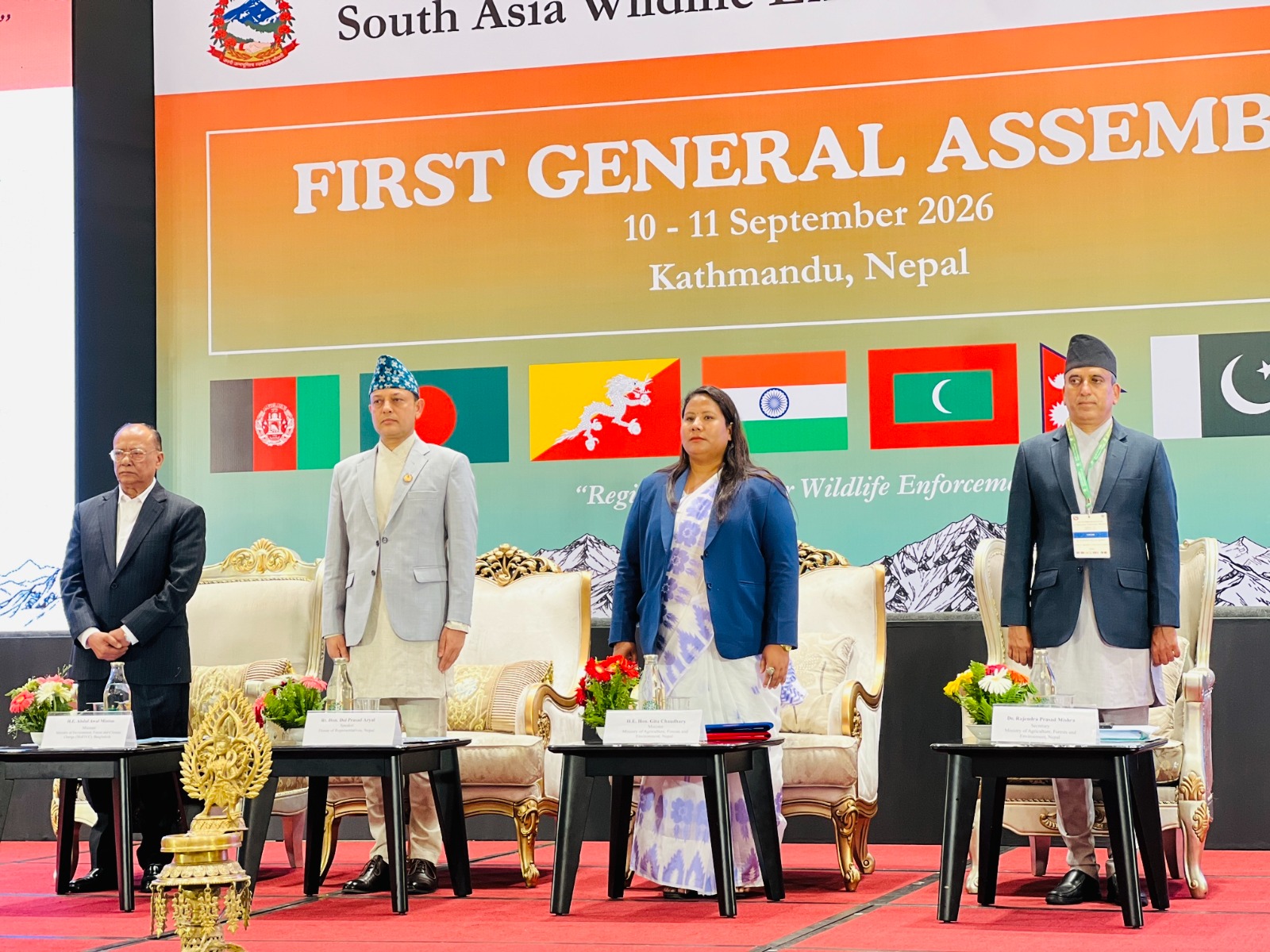 दक्षिण एसियाली देशहरू वन्यजन्तु अपराधविरुद्ध काठमाडौंमा गोलबद्ध