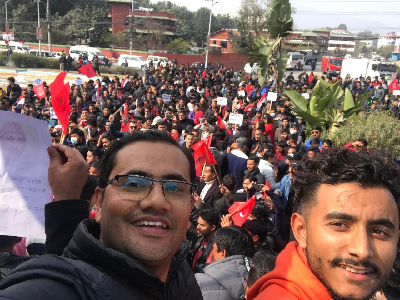 पर्वतबाट महाधिवेशन प्रतिनिधिको दौडमा कांग्रेस युवा नेता राजीव लामिछाने