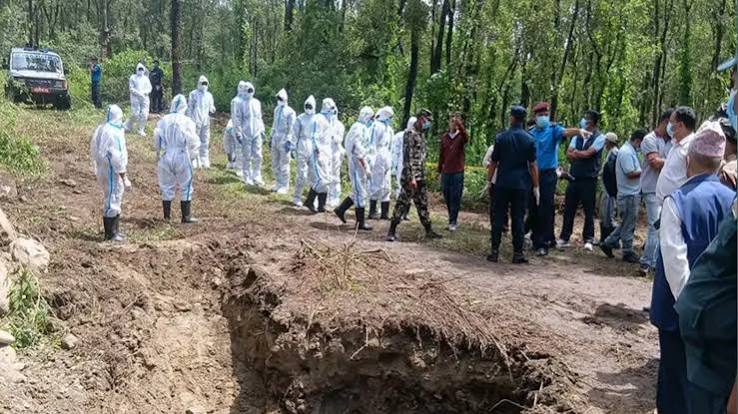 चितवनमा भेटिएका ३४८ शवमध्ये ३३५ को व्यवस्थापन, सनाखतका लागि डीएनए परीक्षण सुरु