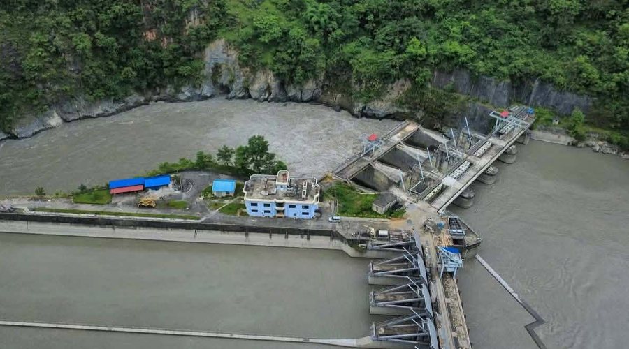 कालीगण्डकी नदीमा जलसतह घटेपछि कालीगण्डकी ‘ए’ बाट पुनः विद्युत् उत्पादनको तयारी