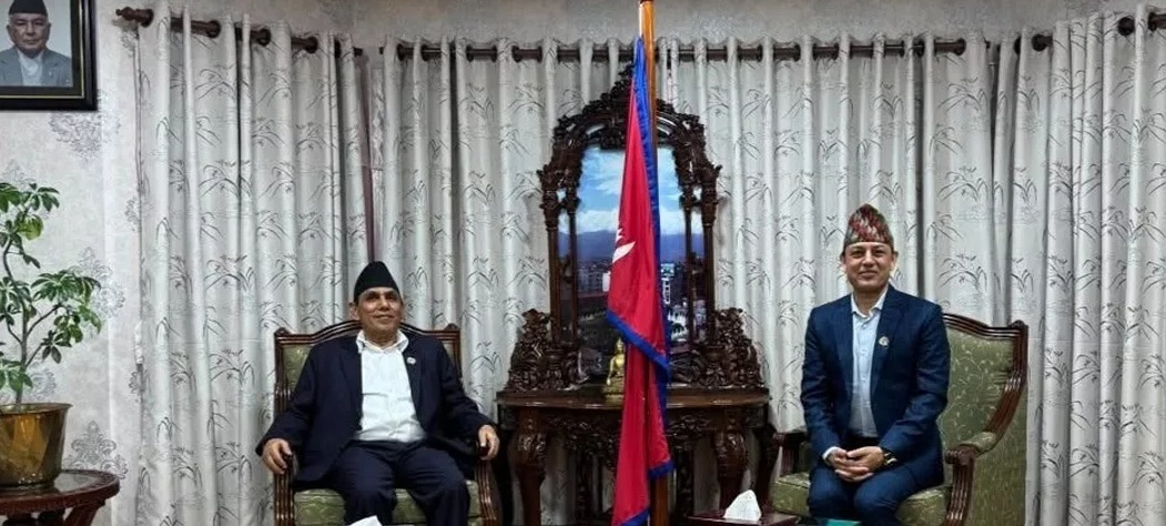 सभामुख र राष्ट्रिय सभाका अध्यक्षबीच भेटवार्ता