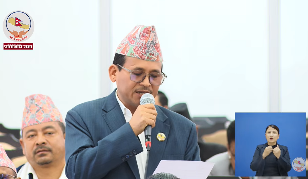 सांसद मल्लको प्रश्न :रसुवा बाढीपछि राहत र पुनस्र्थापनाको प्याकेज कहिले आउँछ ?