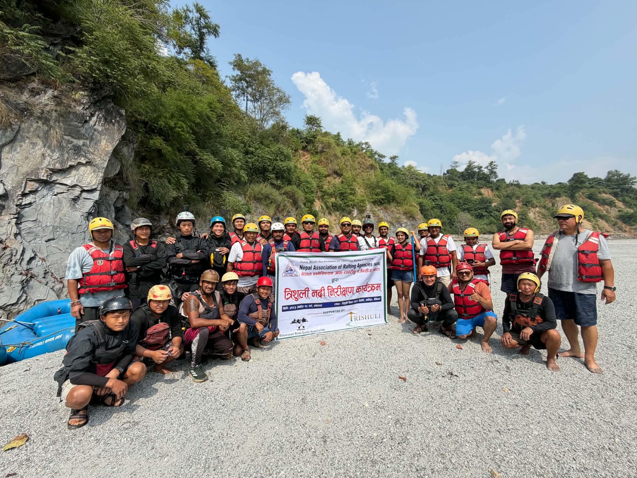 त्रिशूली नदीमा र्‍याफ्टिङ पुनः सञ्चालन हुने, बाढीपछि गरिएको निरीक्षणमा सुरक्षित देखियो रुट