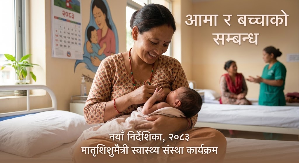 आमा र नवजात शिशुको अधिकार सुनिश्चित गर्न ‘मातृशिशुमैत्री स्वास्थ्य संस्था निर्देशिका, २०८३’ जारी