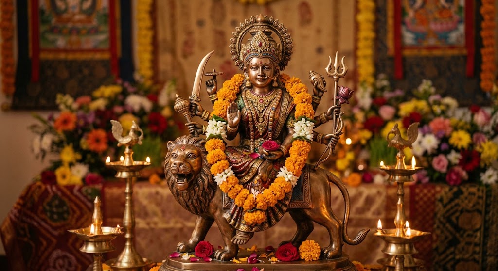 नवरात्रको पहिलो दिन आज घटस्थापना, शैलपुत्री देवीको विधिपूर्वक पूजाआराधना गरिँदै
