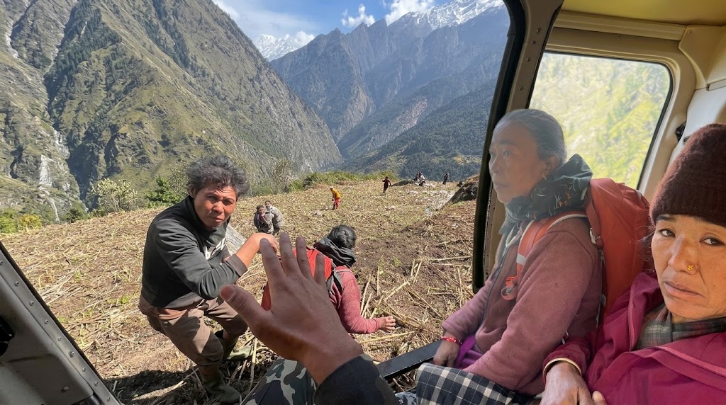 बूढीगण्डकी बाढी : ३६ जनाको उद्धार