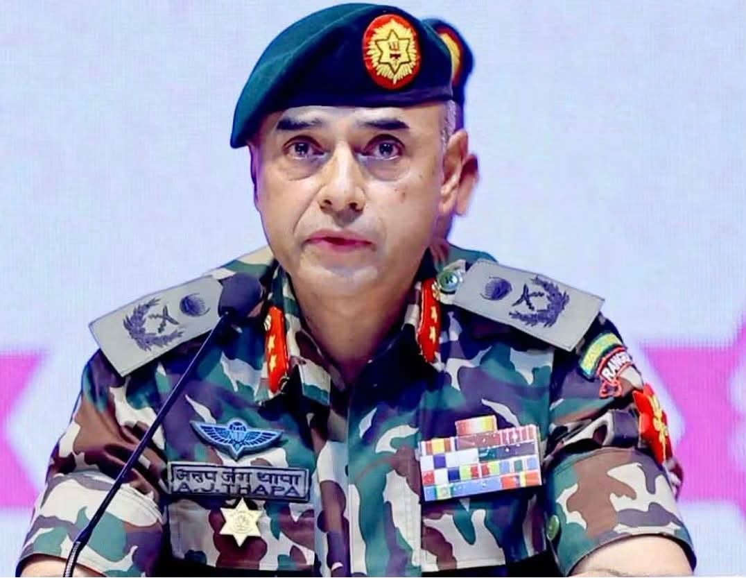 नेपाली सेनाको रथीमा उपरथी अनुपजंग थापा सिफारिस