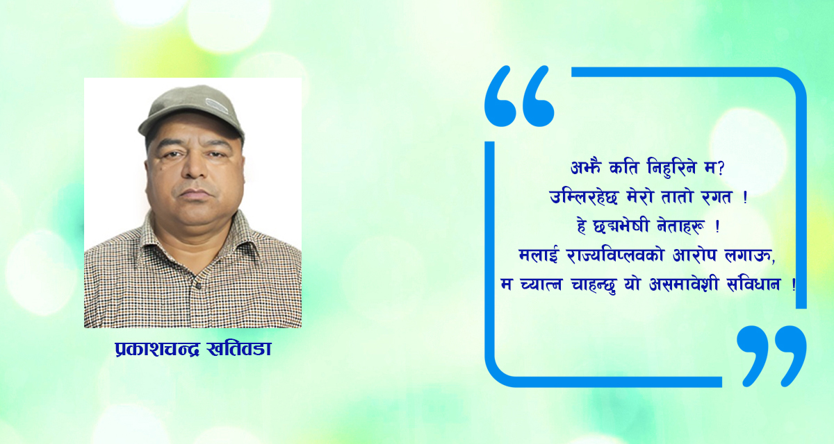 कविता : असमावेशी संविधान