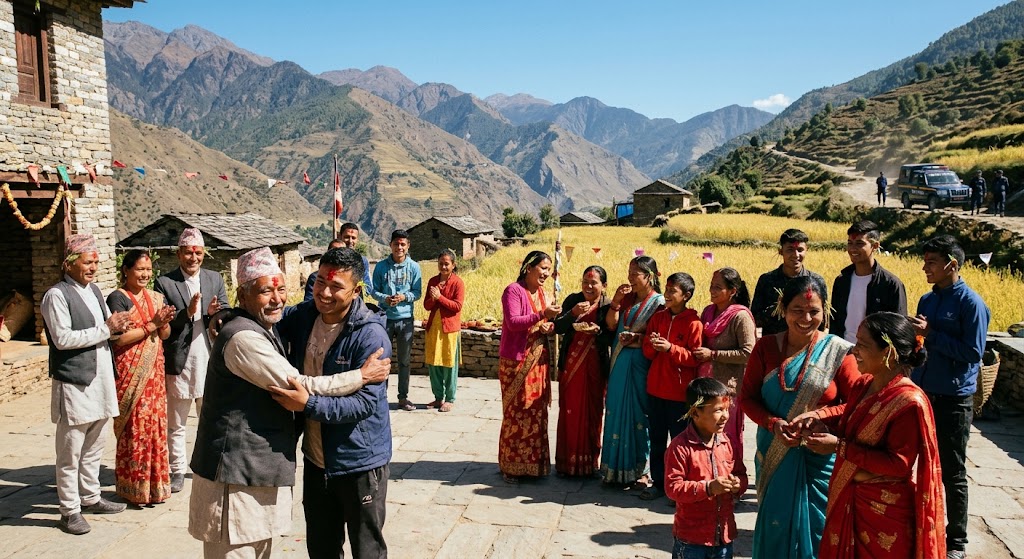 अप्रिय घटनामुक्त बन्यो कर्णालीको दशैं : आफन्तको मिलनसँगै शान्त वातावरण