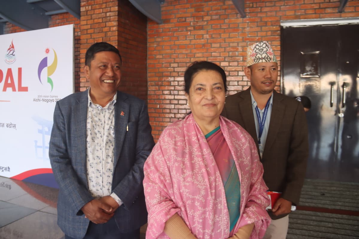 ‘ग्लोबल गभर्नेन्स फोरम’मा सहभागी हुन पूर्वराष्ट्रपति भण्डारी चीन प्रस्थान: चिनियाँ नेतृत्वसँग उच्चस्तरीय भेटघाट हुने