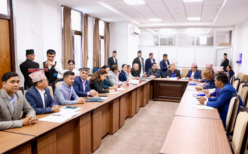 भोटेकोशी विपद् सम्बन्धी संसदीय विशेष समितिको कार्यविधि पारित