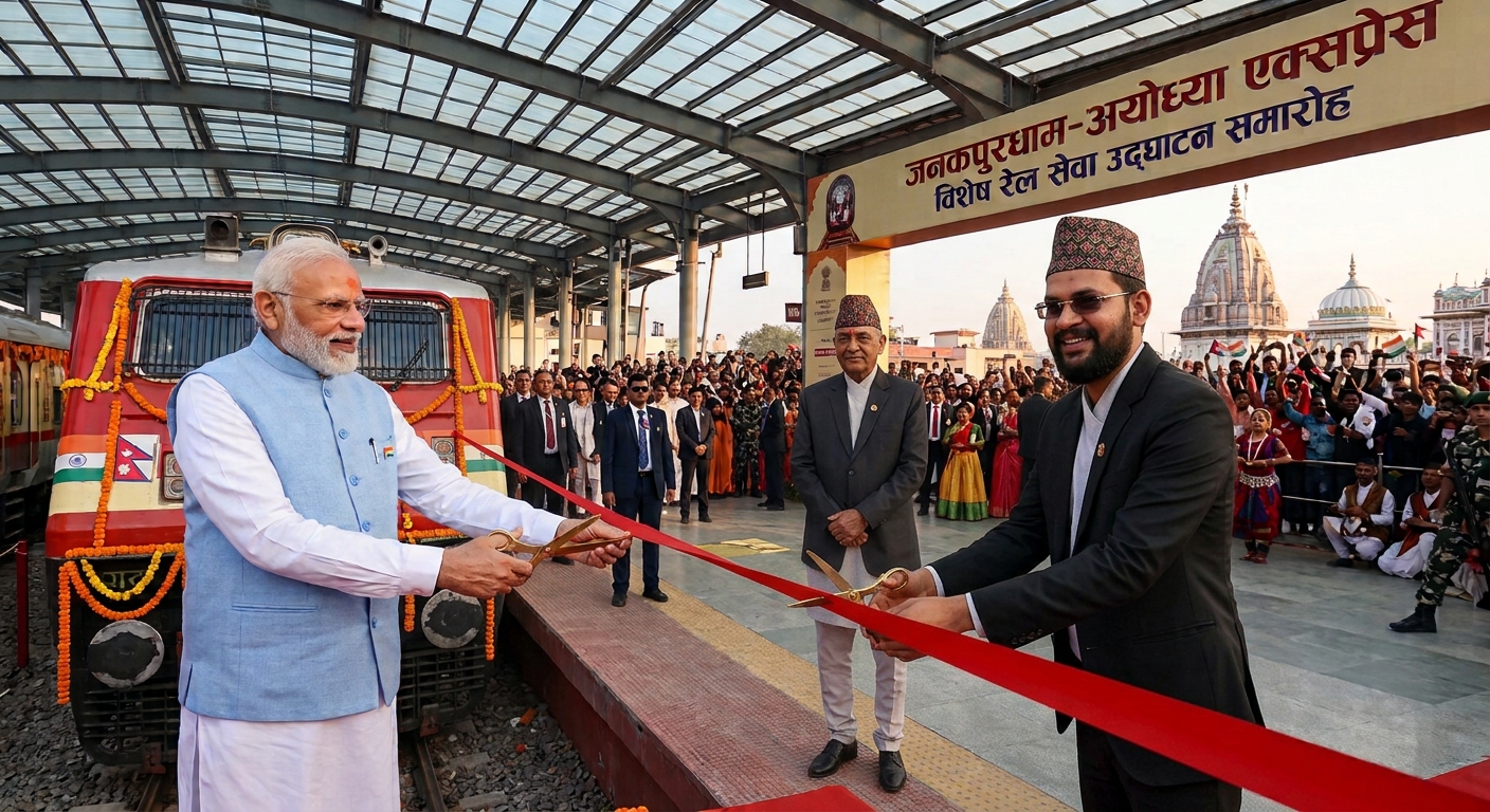 जनकपुरधाम-अयोध्या विशेष रेल सेवा सञ्चालनको अन्तिम तयारी: प्रधानमन्त्री शाहको भारत भ्रमणमा उद्घाटन गरिने
