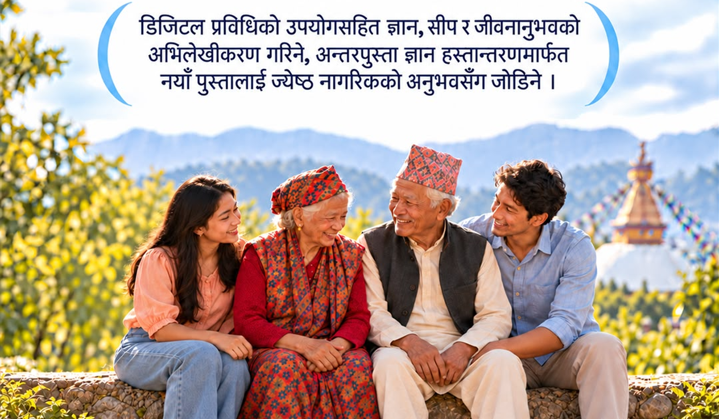पुस्तान्तरण र ज्ञान हस्तान्तरणका लागि ‘ज्येष्ठ नागरिक अनुभव बैंक’ बनाउँदै मन्त्रालय
