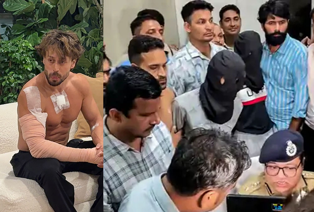 बलिवुड अभिनेता टाइगर श्राफमाथि गोली चलाउने तीन जना पक्राउ