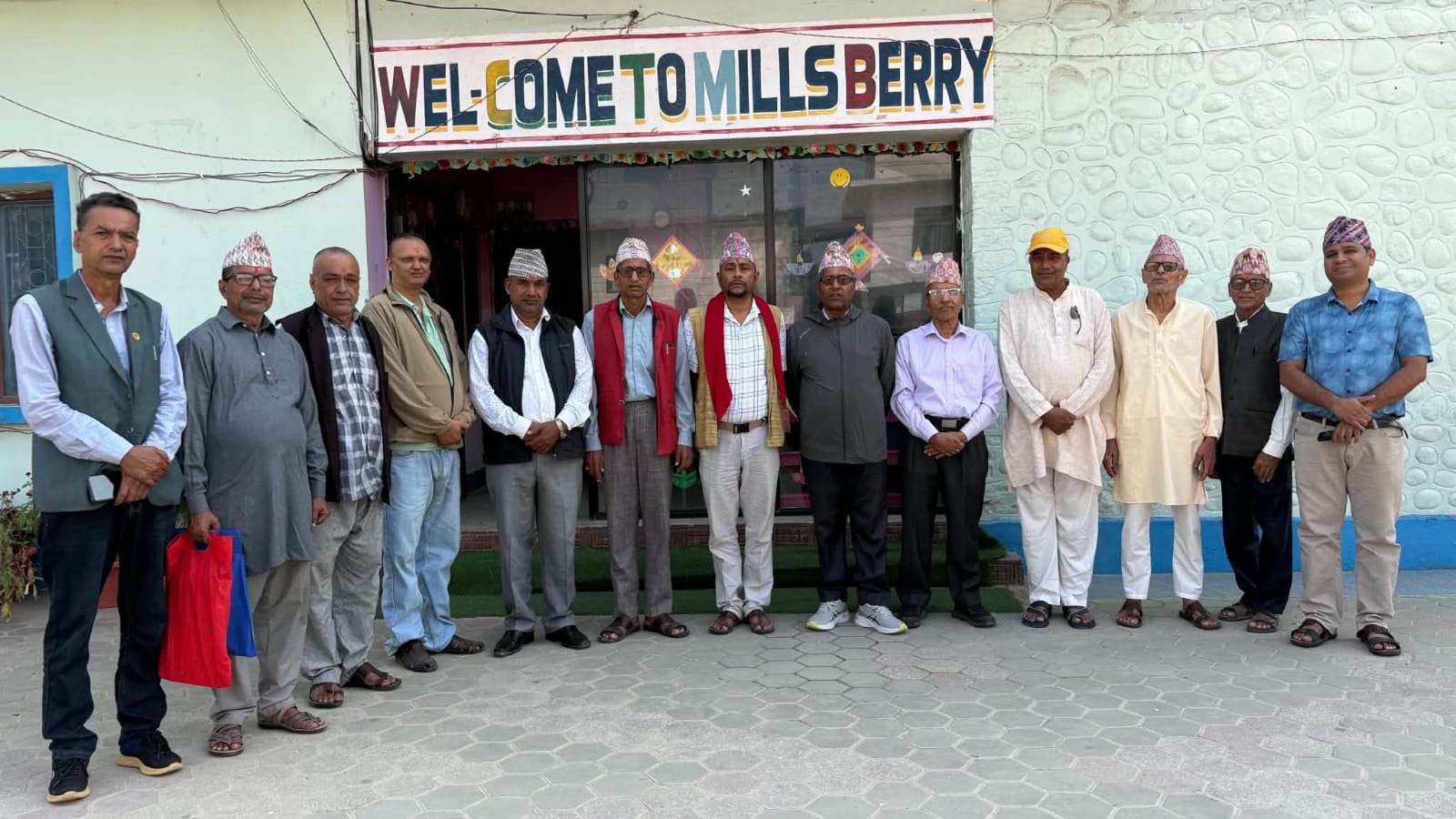 श्री काफली मुडभरा सेवा समाजद्वारा दसैँ-दीपावलीको शुभकामना ज्ञापन कार्यक्रम