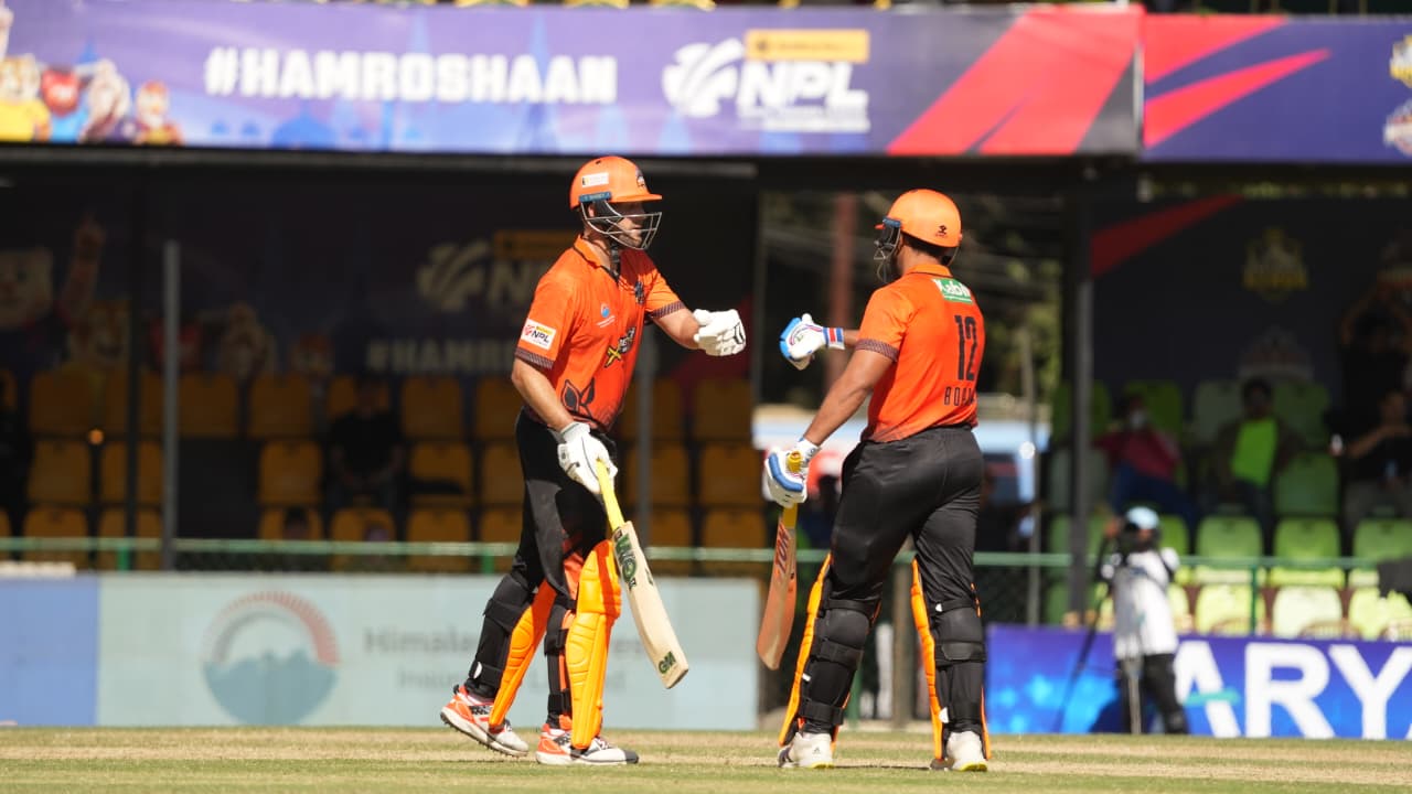 चितवनले विराटनगरलाई दियो १५८ रनको लक्ष्य