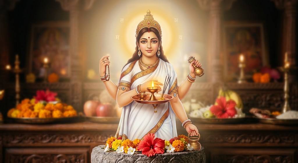 नवरात्रको दोस्रो दिनः ब्रह्मचारिणी देवीको पूजा आराधना गरिँदै