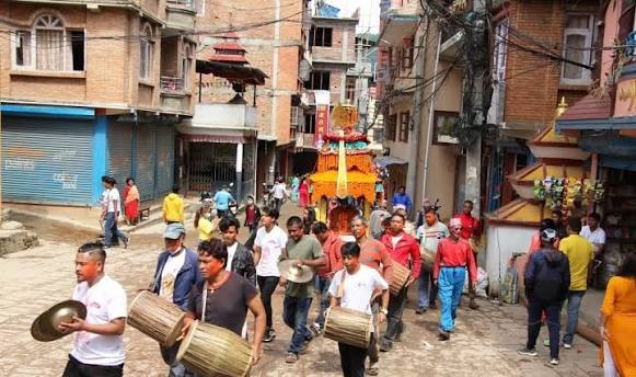 आश्विन कृष्ण द्वादशी : फर्पिङमा हरिशङ्कर जात्राको मुख्य दिन, रथ नगर परिक्रमा गराइँदै