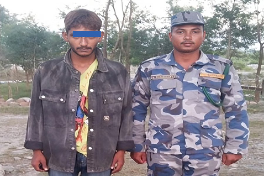कञ्चनपुरको दोधारा चाँदनीमा लागूऔषधसहित युवक पक्राउ