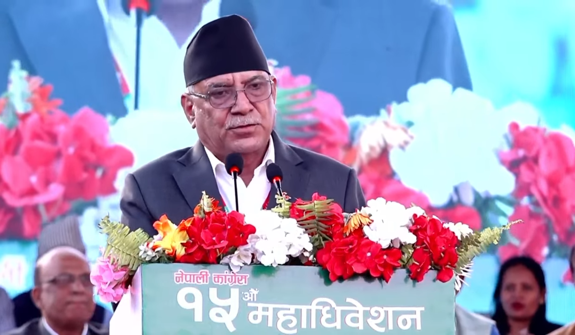 गगन थापाले कांग्रेसमा निरन्तरताको क्रमभंग गरे, अब देशको नेतृत्व गर्ने बाटोमा हिँड्नुस् : प्रचण्ड