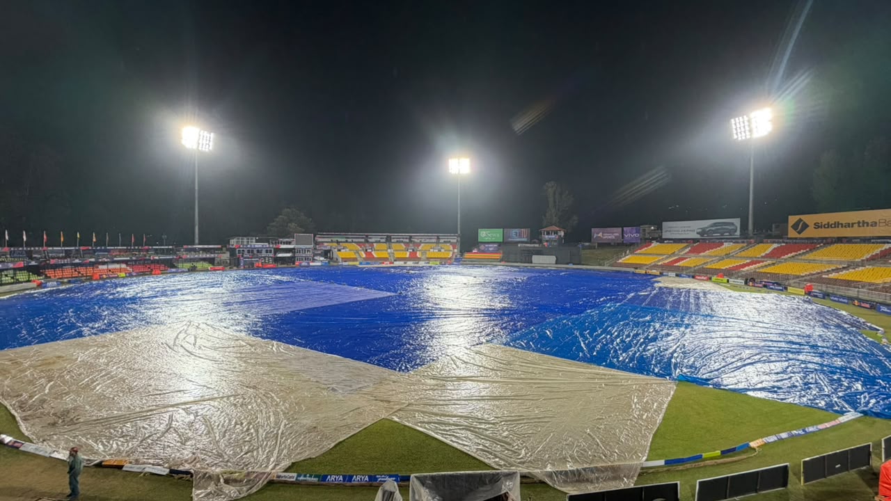 पानी तर्काउने ड्रेन प्रणाली पुरानो हुँदा त्रिवि रंगशाला जलमग्न, खेल प्रभावित